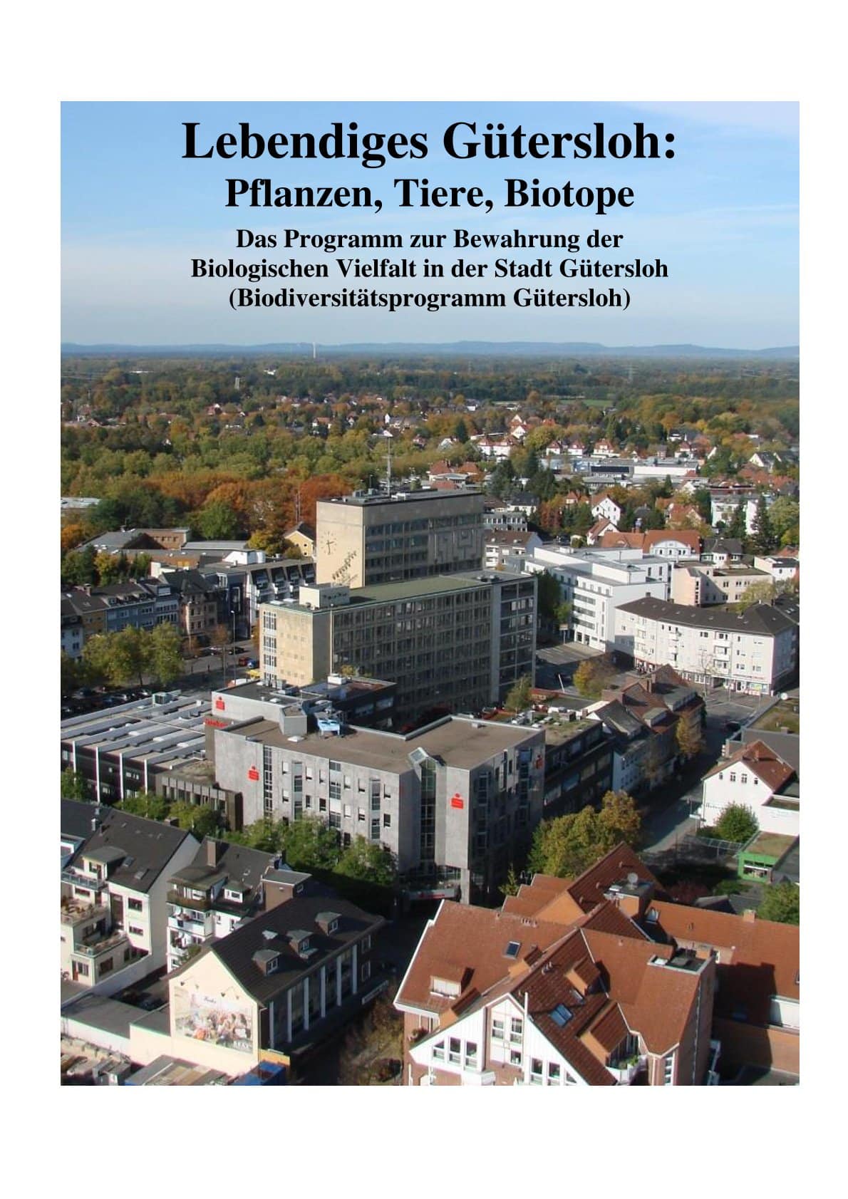 Biodiversitätsstrategie Gütersloh 2015