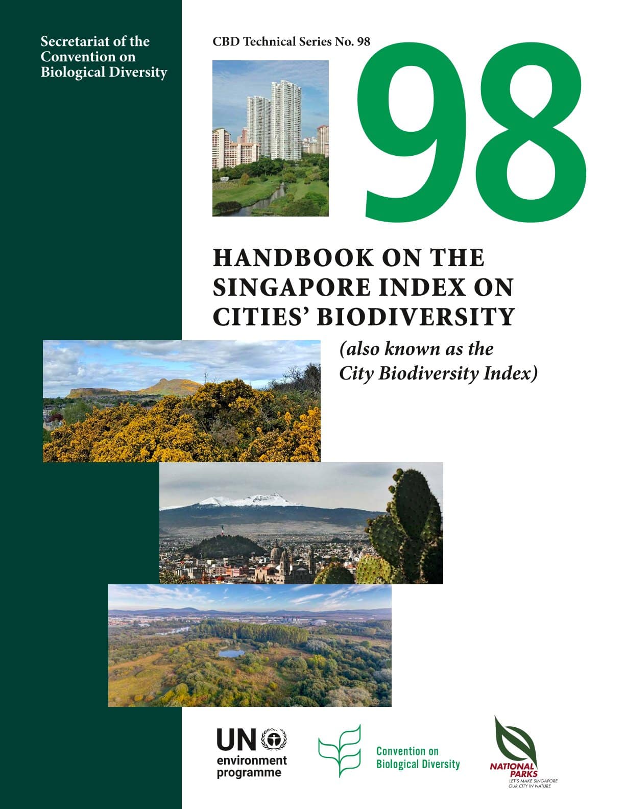 Handbook on the Singapore Index on cities' biodiversity