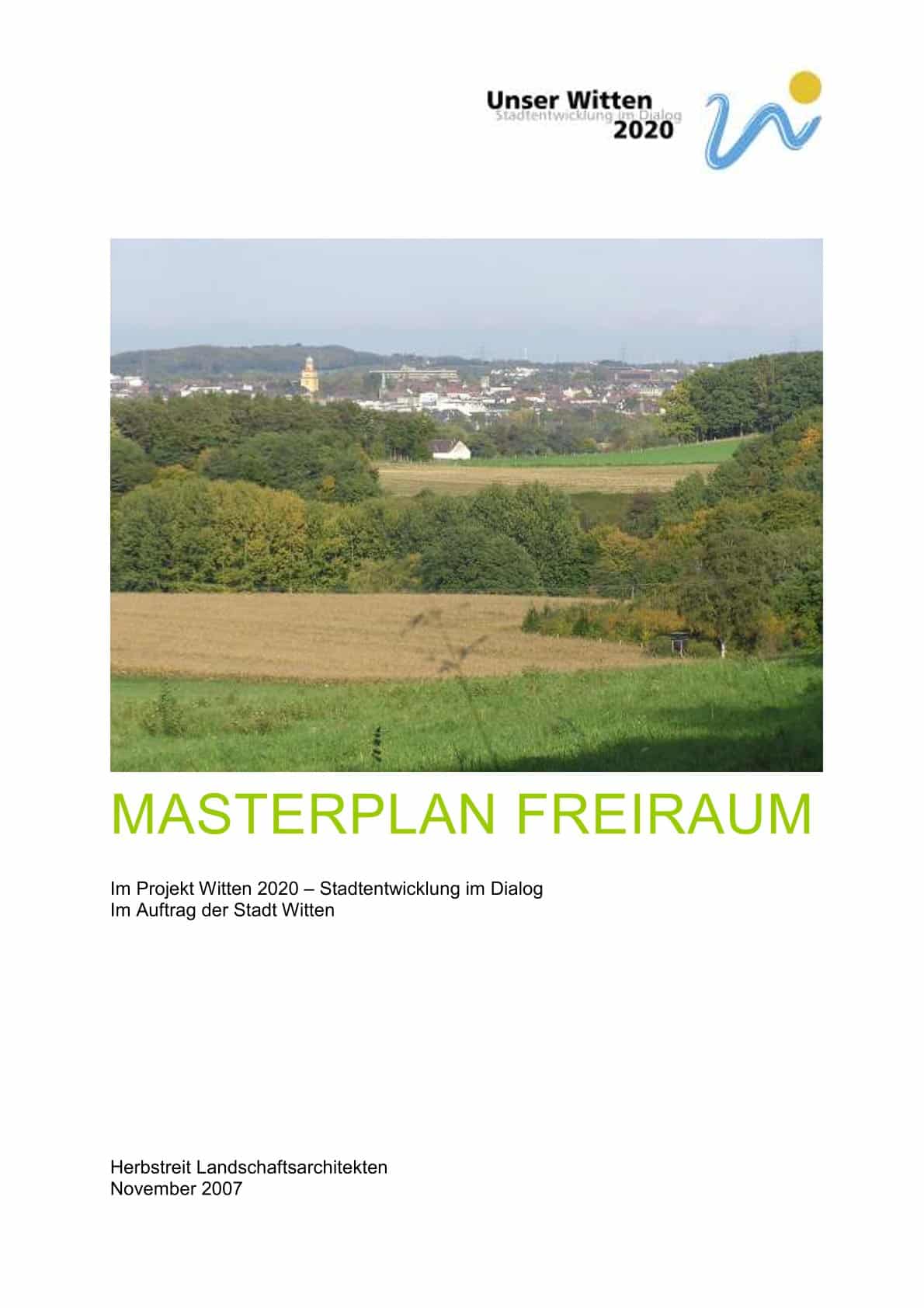 Masterplan Freiraum Witten