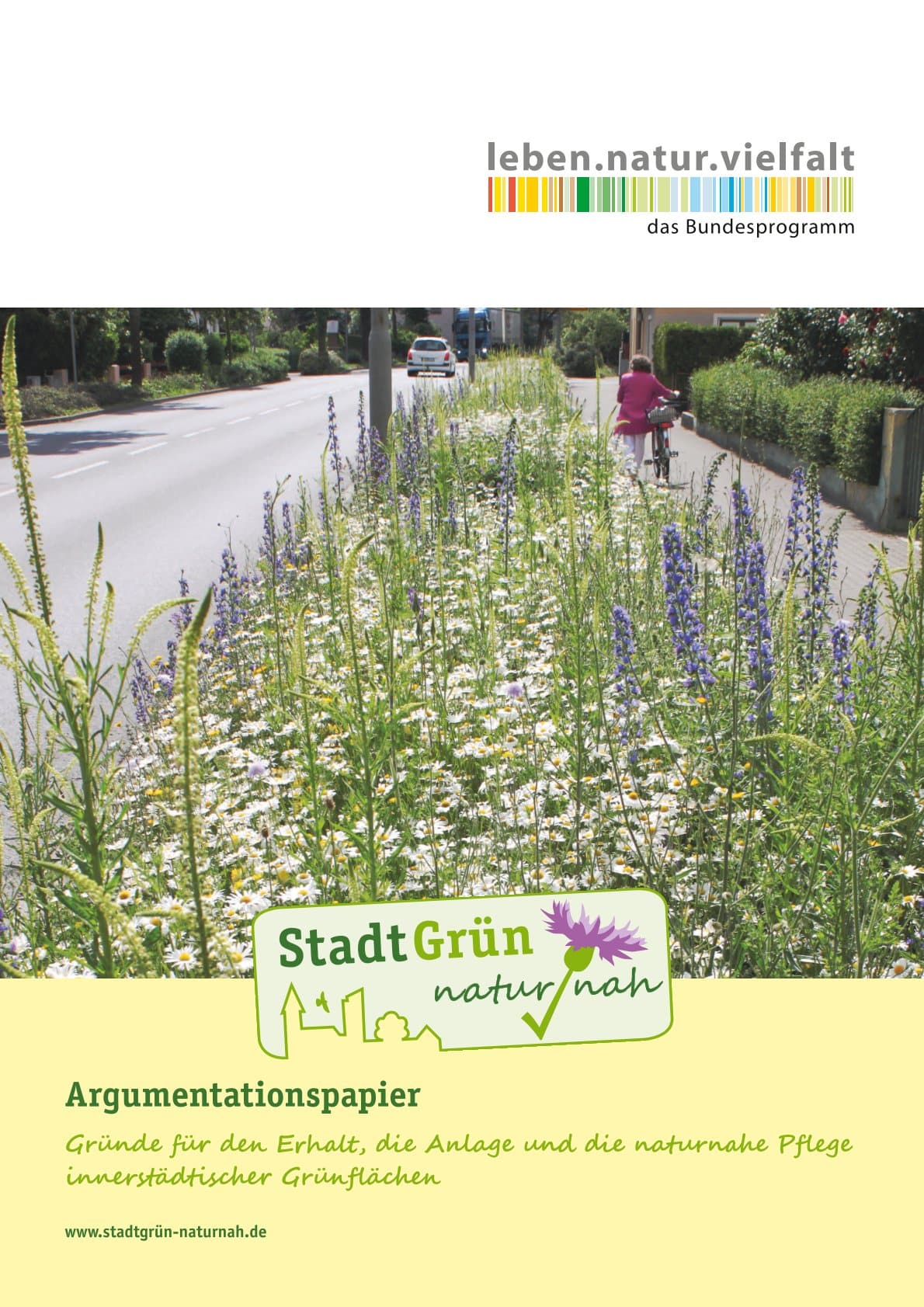 StadtGrün naturnah - Argumentationspapier