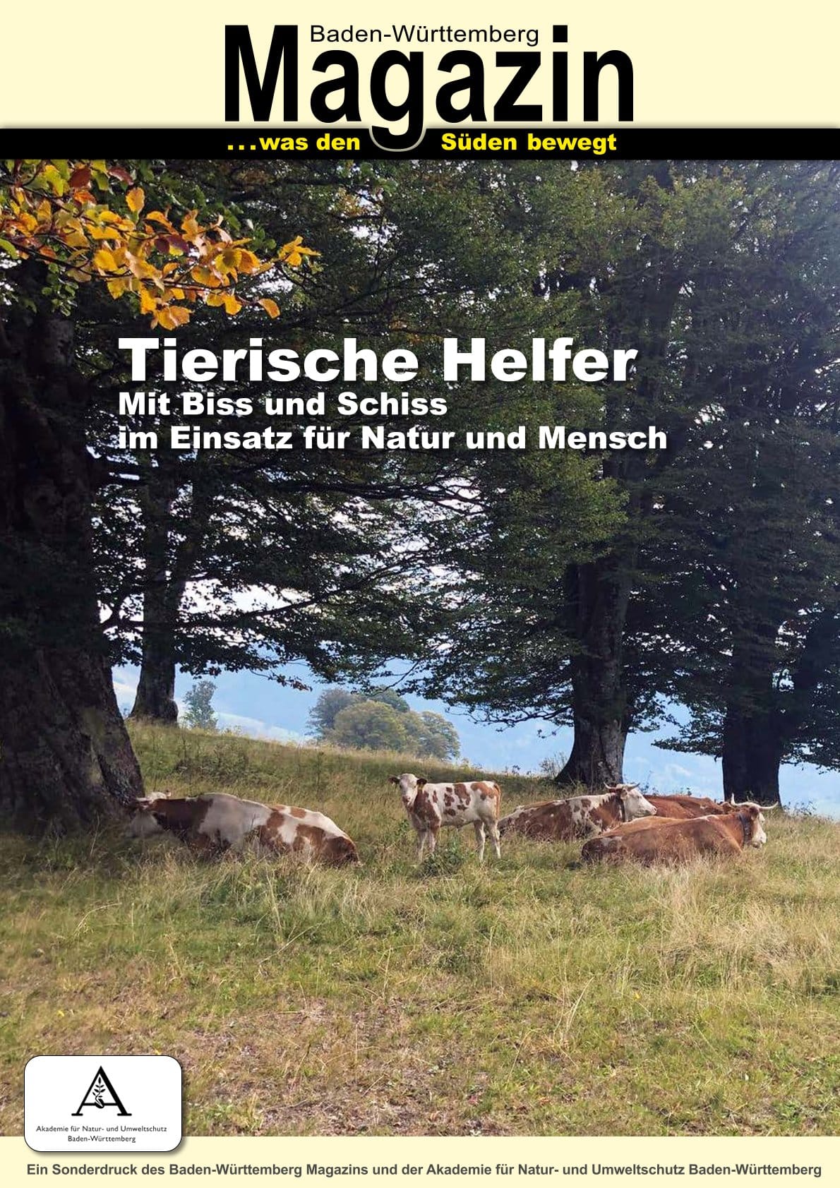 Tierische Helfer – Mit Biss und Schiss im Einsatz für Natur und Mensch