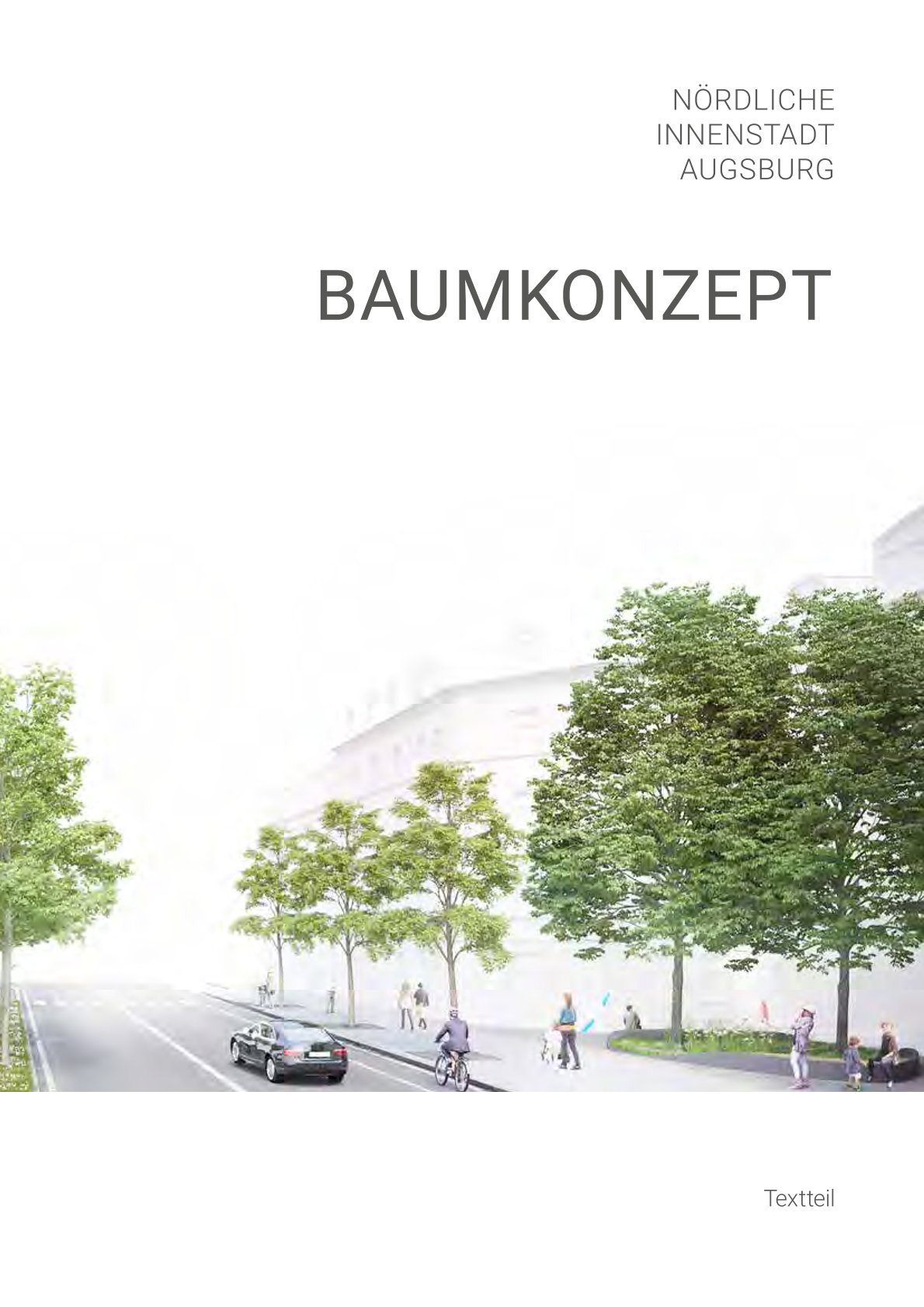 Baumkonzept nördliche Innenstadt Augsburg