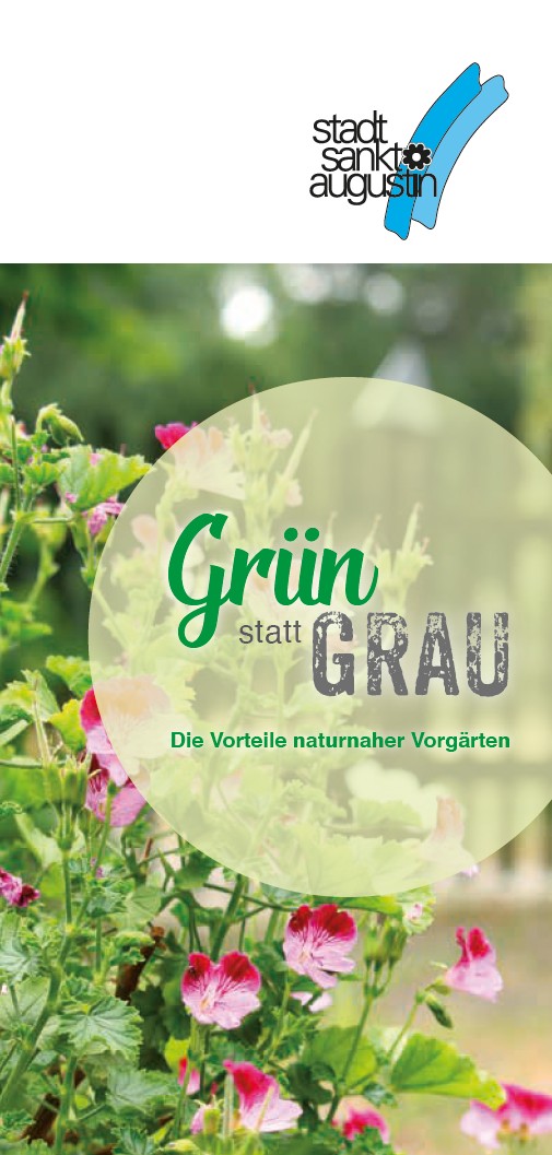 Grün statt Grau - Die Vorteile naturnaher Vorgärten