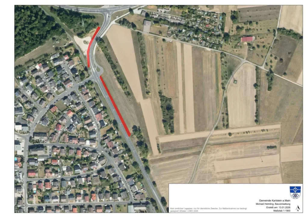 Kommunen für biologische Vielfalt - Praxisbeispiel - Gemeinde Karlstein - Allee an ehemaliger B8-1