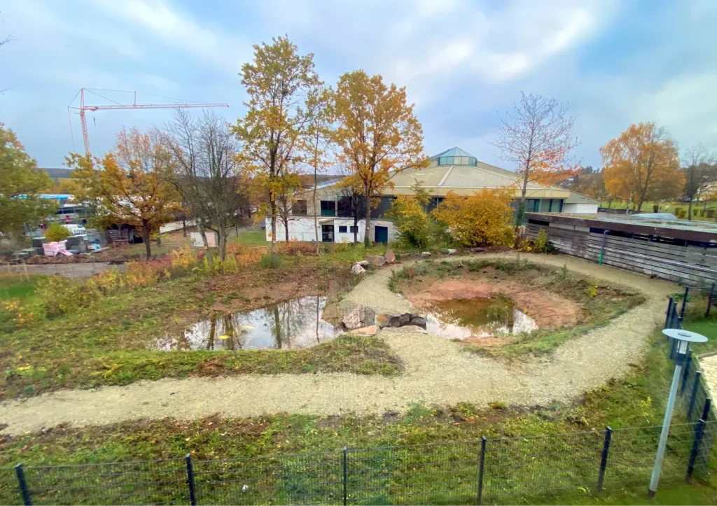 Kommunen für biologische Vielfalt - Praxisbeispiel - Landkreis Marburg-Biedenkopf - Anlage eines Schulteichs als grünes Klassenzimmer1