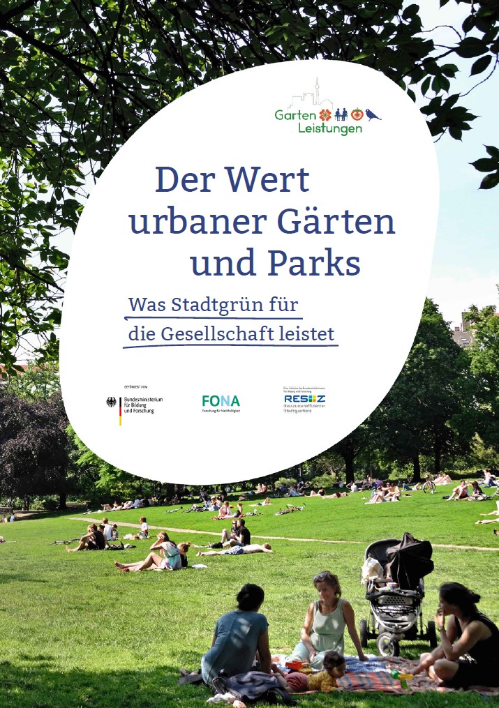 Der Wert urbaner Gärten und Parks