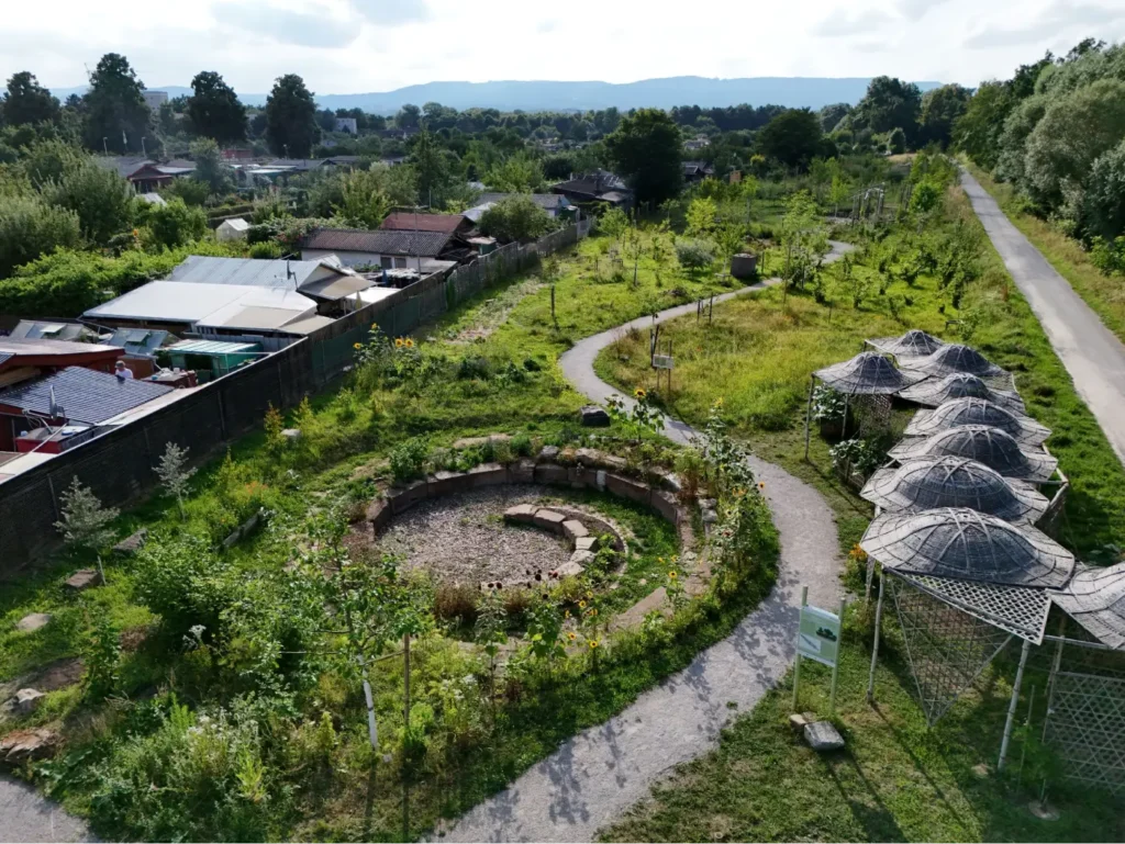 Kommunen für biologische Vielfalt - Praxisbeispiel - Stadt Kassel - Urbane Waldgärten5 - Waldgarten am Wahlebach