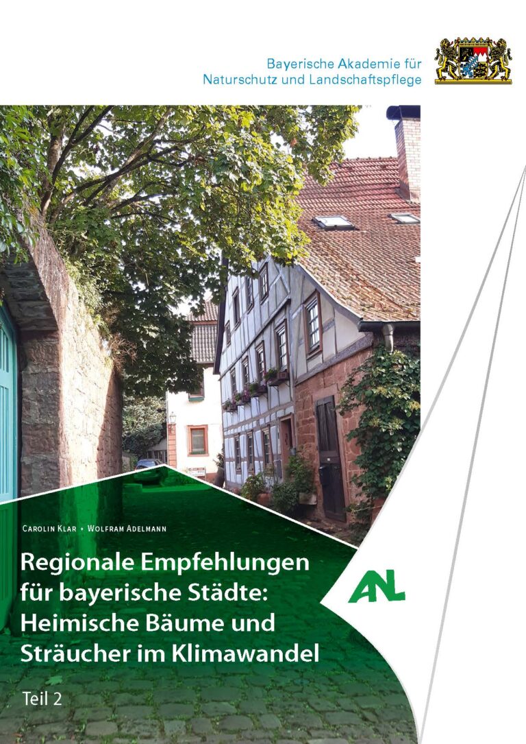 Regionale Empfehlungen fuer bayerische Staedte Teil 2